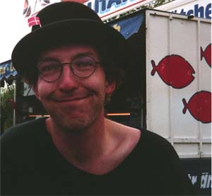 Rammi with bowler hat